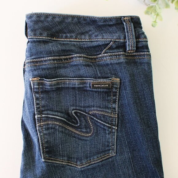White House Black Market WHBM‎ Blanc Boot Leg Jeans - Picture 2 of 7